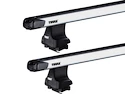 Dachträger Thule mit SlideBar Renault Twingo 5-T Hatchback Normales Dach 14-24