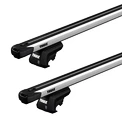 Dachträger Thule mit SlideBar Toyota Land Cruiser 150 5-T SUV Dachreling 09-21