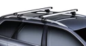 Dachträger Thule mit SlideBar Vauxhall Astra 4-T Sedan Befestigungspunkte 00-03
