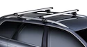 Dachträger Thule mit SlideBar Volkswagen Amarok 2-T Single-cab Befestigungspunkte 10+