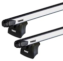 Dachträger Thule mit SlideBar Volkswagen Multivan (T5) 4-T Bus T-Profil 03-09