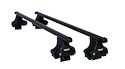 Dachträger Thule mit SquareBar Fiat Grande Punto 3-T Hatchback Normales Dach 05-12