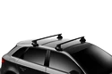 Dachträger Thule mit SquareBar Honda Jazz 5-T Hatchback Normales Dach 08-14