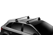 Dachträger Thule mit SquareBar Honda Jazz (Mk. III) 5-T Hatchback Normales Dach 14-20