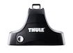 Dachträger Thule mit SquareBar Jaguar XF (X250) 4-T Sedan Normales Dach 08-15