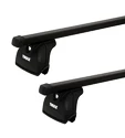 Dachträger Thule mit SquareBar Jeep Commander (Standard Crossbars) 5-T SUV T-Profil 06+