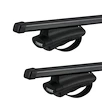 Dachträger Thule mit SquareBar Jeep Grand Cherokee 5-T SUV Dachreling 02-10