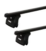 Dachträger Thule mit SquareBar Mazda 3 5-T Hatchback Befestigungspunkte 04-08