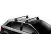 Dachträger Thule mit SquareBar Porsche Panamera Sport Turismo 5-T Estate Normales Dach 18+