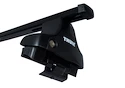 Dachträger Thule mit SquareBar Toyota Land Cruiser 120 5-T SUV Normales Dach 04-09