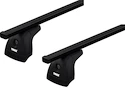 Dachträger Thule mit SquareBar Vauxhall Corsa C 5-T Hatchback Befestigungspunkte 04-06