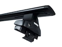 Dachträger Thule mit WingBar Black Audi A2 5-T MPV Normales Dach 00-05