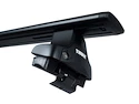 Dachträger Thule mit WingBar Black Ford Maverick 5-T SUV Normales Dach 01-07