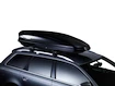 Dachträger Thule mit WingBar Black Ford Windstar 5-T MPV Dachreling 95-96