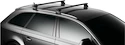 Dachträger Thule mit WingBar Black Holden Barina 4-T Sedan Normales Dach 06-11