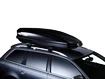 Dachträger Thule mit WingBar Black Mazda 6 (MK III) 5-T Estate Dachreling 07-12