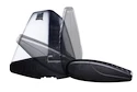 Dachträger Thule mit WingBar Black Vauxhall Zafira 5-T MPV Dachreling 00-02