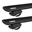 Dachträger Thule mit WingBar Black Volkswagen Golf Sportsvan 5-T Hatchback Dachreling 14-21