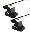 Dachträger Thule mit WingBar Dodge Ram 1500 2-T Single-cab Normales Dach 02-08