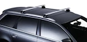 Dachträger Thule mit WingBar Peugeot 207 5-T Hatchback Befestigungspunkte 06-12