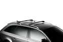 Dachträger Thule WingBar Edge Black Fiat 500X 5-T SUV Bündige Schienen 15-21
