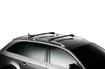 Dachträger Thule WingBar Edge Black Mitsubishi Outlander (MK III) 5-T SUV Befestigungspunkte 13-21