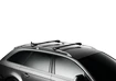 Dachträger Thule WingBar Edge Black Nissan Pathfinder (R51) 5-T SUV Dachreling 05-12