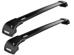 Dachträger Thule WingBar Edge Black Renault Mégane IV 5-T Estate Bündige Schienen 16-23