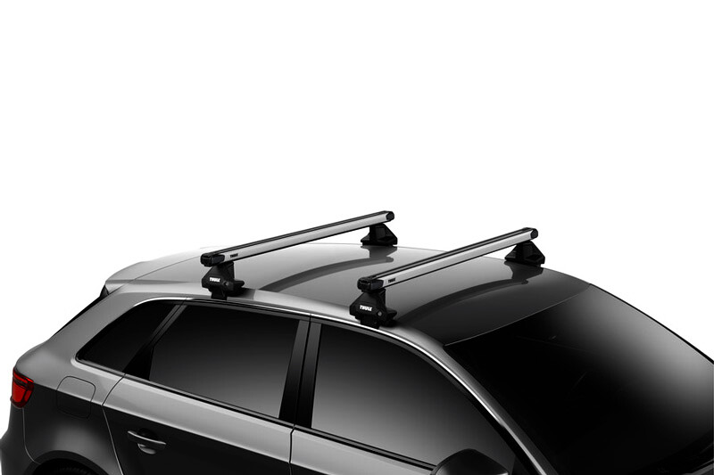 Dachträger Thule mit SlideBar LAND ROVER Range Rover Sport 5-T SUV Normales Dach 04-13
