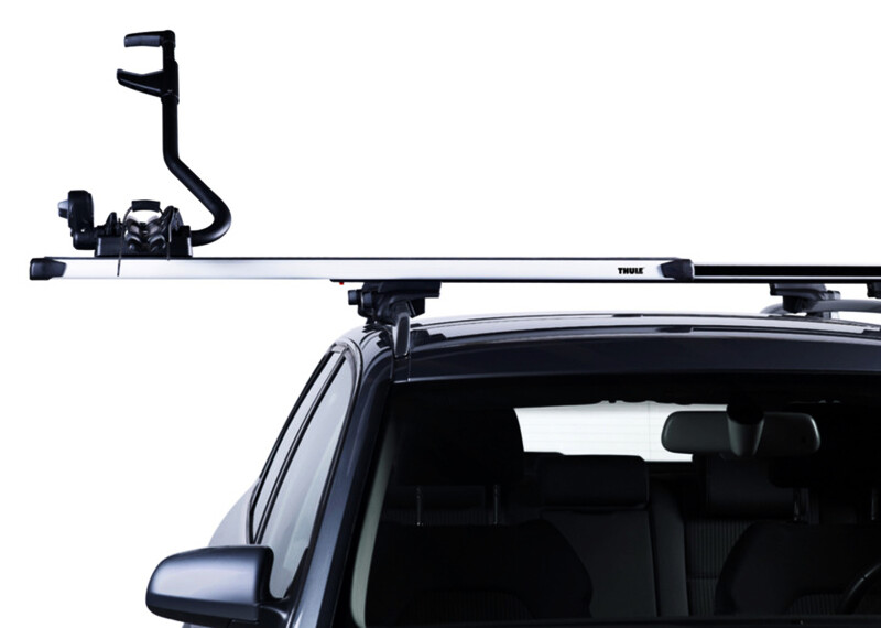 Dachträger Thule mit SlideBar NISSAN King Cab 4-T Double-cab Normales Dach 05+