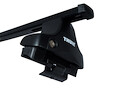 Dachträger Thule mit SquareBar ISUZU D-Max Rodeo 2-T Single-cab Normales Dach 02-11