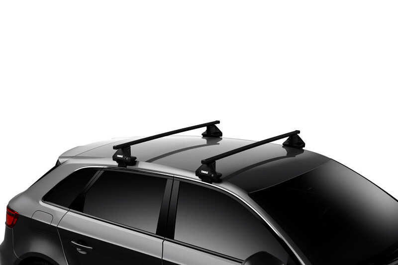 Dachträger Thule mit SquareBar NISSAN Note 5-T MPV Normales Dach 12-21