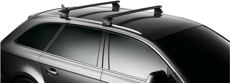 Dachträger Thule mit WingBar Black CHRYSLER Neon 4-T Sedan Normales Dach 00-04
