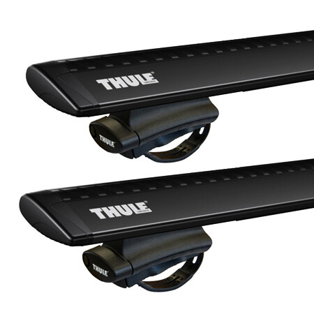 Dachträger Thule mit WingBar Black JEEP Grand Cherokee 5-T SUV Dachreling 02-10