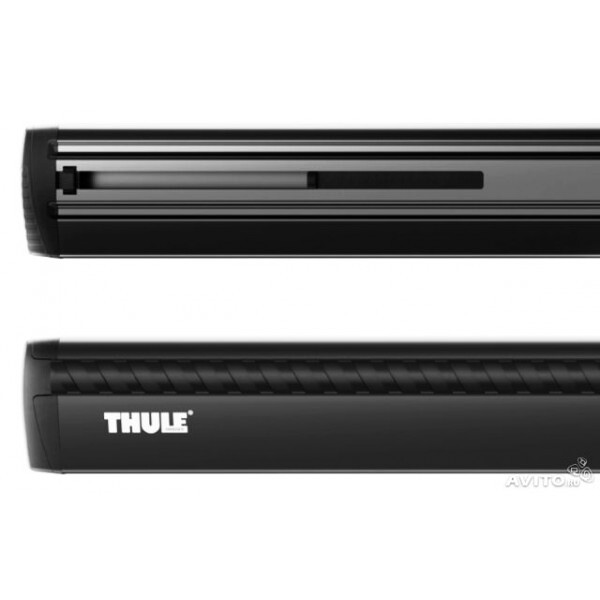 Dachträger Thule mit WingBar Black MITSUBISHI Endeavor 5-T SUV Dachreling 06-11