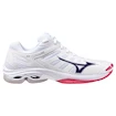 Damen Hallenschuhe Mizuno  Wave VOLTAGE 2 W White/Violet Indigo  EUR 40