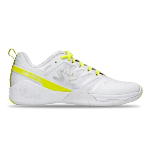 Damen Hallenschuhe Salming  Kobra 3 Women White/Fluo Green