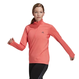 Damen Hoodie adidas Run Fast 1/2 Zip Semi Turbo