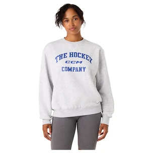 Damen Hoodie CCM  Athleisure Crew Grey Melange