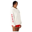 Damen Hoodie CCM  Athleisure Hood Blanc