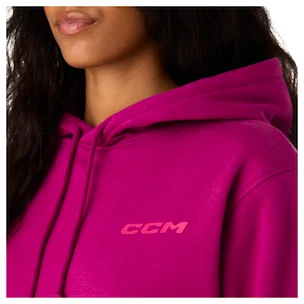 Damen Hoodie CCM  Casual Hood Boysenberry