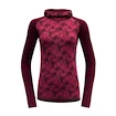 Damen Hoodie Devold  Kvitegga Woman Hoodie