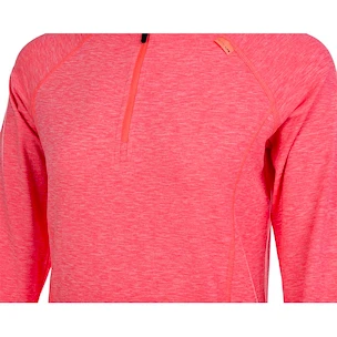 Damen Hoodie Endurance  Core X1 Elite Melańge Midlayer Pitaya Pink  40