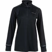 Damen Hoodie Endurance  Crinol Light The Night Midlayer Black