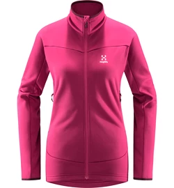 Damen Hoodie Haglöfs Frost Mid Pink