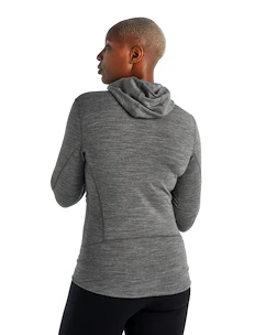 Damen Hoodie Icebreaker  Quantum II LS Zip Hood