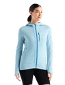 Damen Hoodie Icebreaker  Quantum III LS Zip Haze/Azul