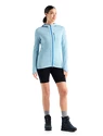 Damen Hoodie Icebreaker  Quantum III LS Zip Haze/Azul