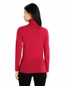 Damen Hoodie Icebreaker  W 260 Tech LS Half Zip Cherry