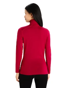 Damen Hoodie Icebreaker  W 260 Tech LS Half Zip Cherry